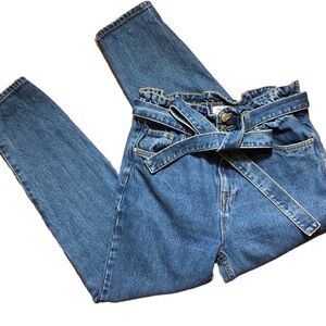 Forever 21 Highwaisted Paperbag Jeans